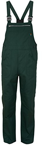 Carson Classic Workwear Arbeitslatzhose aus reiner Baumwolle, 1 Stück, 50, moosgrün, KTH26.GRÜ