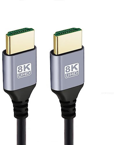 cablecc Alta Velocità Ultra Sottile HDTV HDMI 2.1 Cavo Maschio a Maschio 8K 4K Hyper Super Flessibile Sottile Cavo Tipo-A per Computer HDTV 50CM
