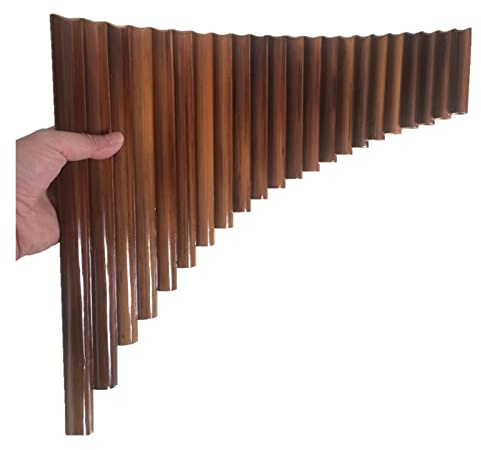 Panflöte Handgefertigte 22 Pfeifen Bambus Panflöte Professionelle Holzblasflöte Panflöte G-Taste Musikinstrument Traditionelle Blasinstrumente
