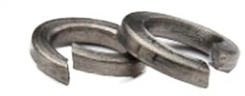 M3/4/5/6/8/10/12/14/16/18/20 Junta Arandela de resorte abierta (Color : Silver, Size : M20(2pcs))