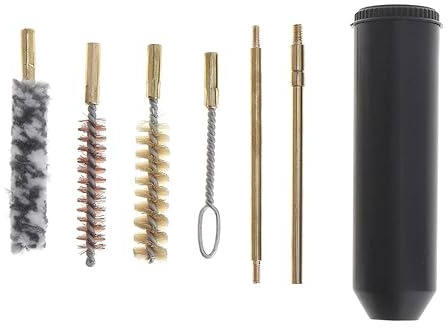 Kit de limpieza para pistolas (5,5mm / cal .22) | Limpieza de carabinas y escopetas de balines (perdigones) calibre 5,5mm .22
