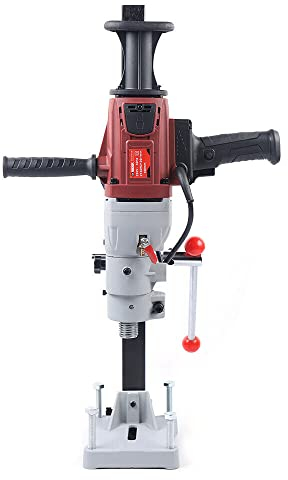 Kernbohrgerät 2200W Kernbohrmaschine Kernbohrmaschinen Diamant Kernbohrgerät Nass Trocken Bohren Diamantbohrer 180mm, 1200 U/min, Wasserdichtungsdesign