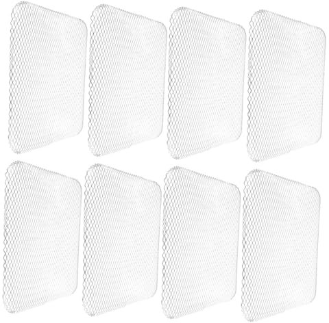 UPKOCH 10pezzi Copertura Per Barbecue Rettangolare in Alluminio Usa e Getta Rete Per Barbecue Teglia Per Di Ricambio Accessori Per All