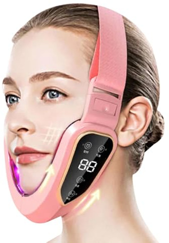 Massaggiatore viso elettrico - Dispositivo di serraggio cutaneo RF | Accessori viso per forme facciali allungate, dispositivo di microscoltura galvanica, strumento di bellezza anti-invecchiamento p