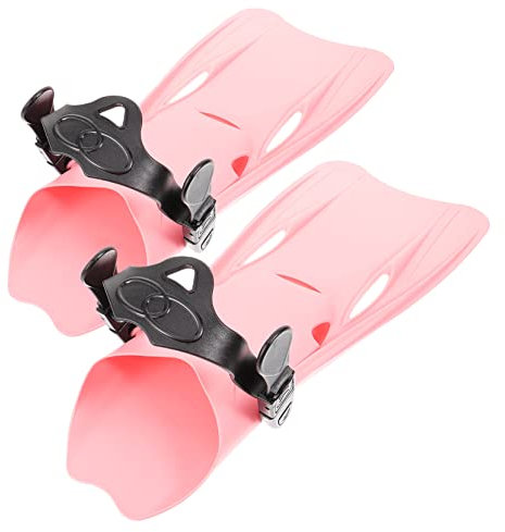 TOYANDONA Pinne Per Adulti Pinne Allenamento Per Realizzate in Materiale e Reattivo Cuscinetti Fissaggio