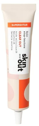 Skin & Out - Soin Boutons - Soulage, purifie, prévient - Peaux Acnéiques | Traitement ciblé boutons - Acide Salicylique 1% & Bakuchiol - Prévient l’apparition de marques post-boutons - 99% Naturel