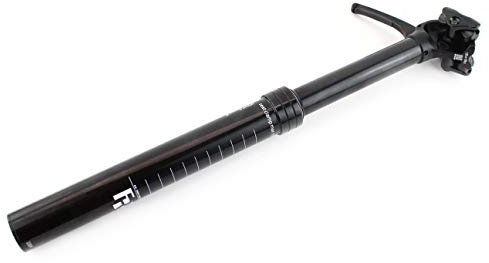 CONTEC Teleskop-Sattelstütze Brut Vario 31,6 mm 400 mm Schwarz (Sattelstützen) / Seatpost Telescopic Brut Vario 31,6 mm Aluminium 400 mm Schwarz (Seatpost)