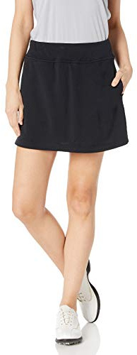 PGA TOUR Women's 16 Airflux Dry-Fit Golf Skort with Tummy Control Waistband, Caviar, XX-Large