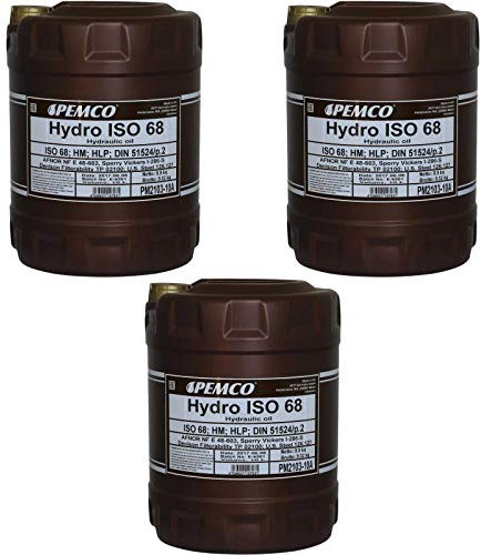 3x10 Liter PEMCO Hydrauliköl Hydraulikoel ISO 68 Hydro HLP Oil