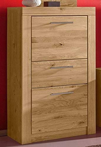 Möbeldesign Team 2000 Schrank Türenteil Anstellschrank Kommode wildeiche teilmassiv, geölt 3442-9