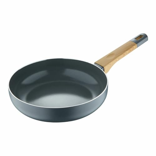 San ignacio Sartén de aluminio prensado de 24 cm, color gris tierra SG