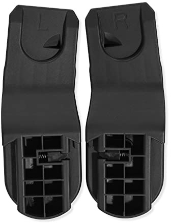 hauck Babyschalen Adapter Nur Kompatibel mit Walk N Care / Walk N Care Air Buggy und Drive N Care Autoschale sowie Ausgewählte Babyautositze anderer Marken (Schwarz)