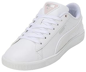 PUMA Femme Vikky V3 Winter Wonderland Basket, Blanc Galaxy Rose Argent, 37 EU