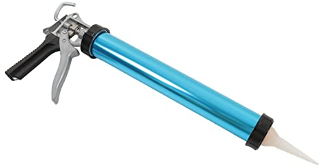 Sealant Sausage Caulking Gun, Professional Hand Caulking Gun Drip Free Aluminum Effort Saving Rotatable Handle Heavy Duty Sealant Gun, Ideal For Contractors and DIY