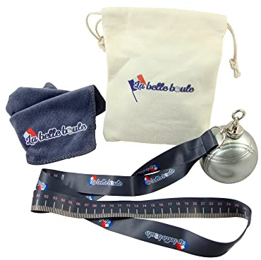 La belle boule® | Magnetisches Petanque-Kugelheber-Set mit Mikrofasertuch - Zubehör für Hobbyspieler und Wettkampf - Ultra-starker Neodym-Magnet für Innen- und Außeneinsatz