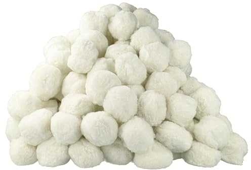 vhbw 980 g Filterbälle-Verpackung kompatibel mit Monzana Pool-Filteranlagen, Sandfilteranlagen - 50 mm