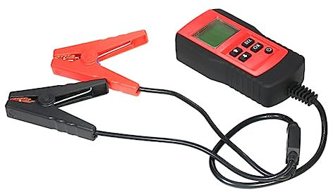 SOLUSTRE Auto Batterie Tester Analysegerät Akku Prüfer Testgerät für Autobatterien mit Lcd-display und Schutzvorrichtung