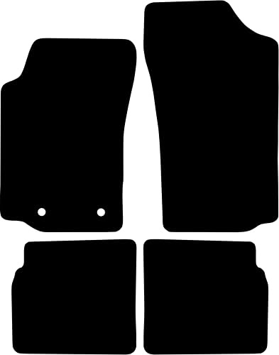 Kovvar Tapis de Sol Compatible avec Peugeot 306 1993-2002 Correspondant à la Version: 306 Cabriolet | Qualité: Basic