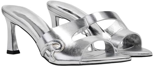 REPLAY Dam Anais Crack sandaler, 050 silver, 37 EU, 050 silver, 37 EU