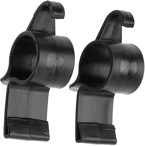 Zcccc 2Pcs Car Umbrella Holders - Universal Anti-Slip Back Seat Hooks with Quick-Release Design, Waterproof Trunk Organizer for SUVs, Sedans and Trucks (Tool-Free Installation)