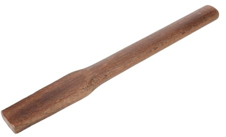 VICASKY Manico di Piccone in Legno Massello 50 Cm Impugnatura Ergonomica, Sostituzione Manico per Attrezzi Agricoli da Giardinaggio, Facile Installazione per Uso Esterno e Giardino