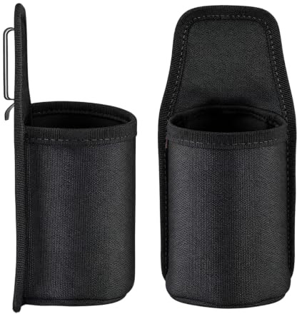 Porte-Bière, Porte-Ceinture, Porte-Bouteilles d'eau pour l'Extérieur, Noir | Support de Bbouteilles de Bière Nylon, Cadeau pour Hommes, pour Célibataires Fêtes à l'Oktoberfest et Activités Plein Air