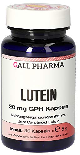 Gall Pharma Lutein 20 mg GPH Kapseln, 1er Pack (1 x 30 Stück)