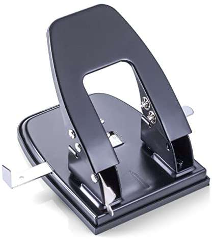 Officemate 2 Locher, Kapazität 30 Blatt, schwarz (90092)