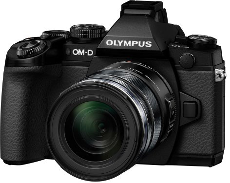 Olympus Om-D E-M1 Kit Appareil Photo Hybride 16,3 Mpix + Objectif M.Zuiko Digital Ed 12-50 mm 1:3.5‑6.3 EZ Noir