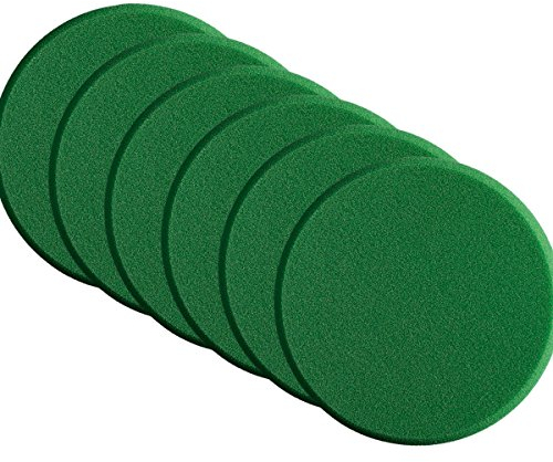 SONAX 6X 04930000 PolierSchwamm grün 160 (medium) StandardPad 1 Stück