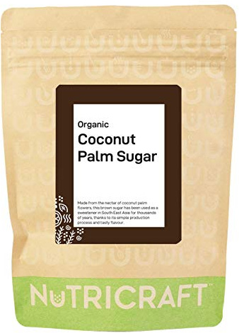 Organic Coconut Palm Sugar by NutriCraft: 1kg (also available in 250g, 500g and 5kg)