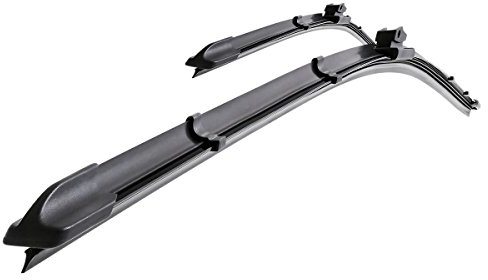 Mossa Vordere Scheibenwischer kompatibel mit VW Volkswagen Touran II (05.2015- ) - flache Wischerblätter. Wischerblätter - Set für Frontscheibe (Fahrer- + Beifahrerseite) (700 mm / 410 mm)