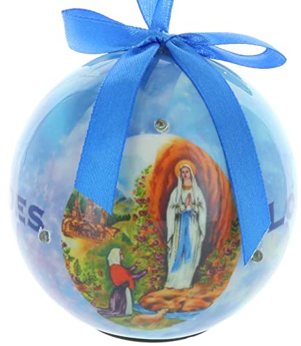 Palais du Rosaire Palla di Natale di Lourdes Lampeggiante