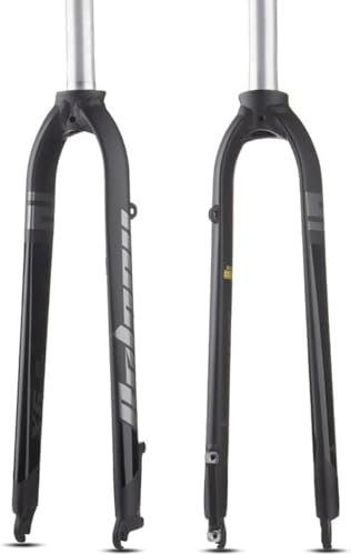 26/27.5/29 Forcella Anteriore MTB Forcella Rigida Stelo Dritto 1-1/8 Freno A Disco Forcella Per Bicicletta In Lega Di Alluminio A Sgancio Rapido A,27.5in