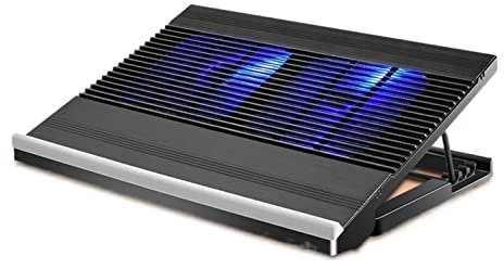 Base Refrigeradora Portátil Almohadillas De Refrigeración Para Portátiles Soporte Para Refrigerador Para Portátiles De 12-17 Pulgadas Refrigerador Para Portátiles Con 2 Puertos USB Ventilador para Por