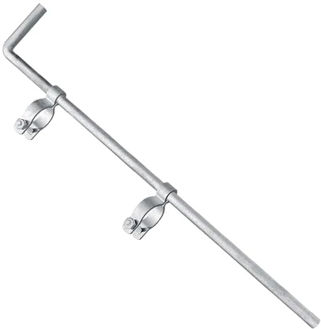 Amoskey Heavy Duty Gate Drop Rod - 1-3/8 32 for Single or Double Chain Link Fence Gates, 1 Pack