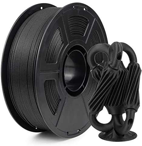 iSANMATE PA12-CF Nylon Carbon Fibre Filament, Hohe Festigkeit und Temperaturbeständigkeit, 1,75mm, 1kg (2.2lbs) Spule