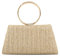 Ynport Crefreak Femmes Paille Sac à main Sac de Soirée Pochette Sacs à main Bracelet Mode Été Plage Fourre-tout Paille Sac à Bandoulière Poignée Supérieure Sac à Bandoulière,Kaki