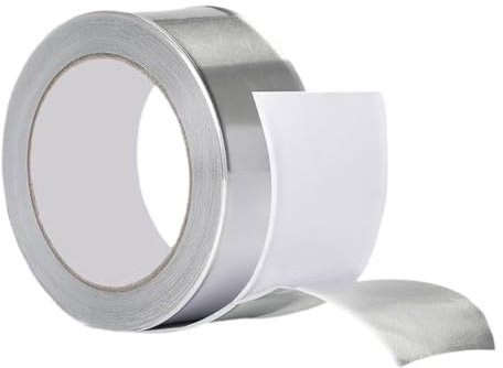 Nastro adesivo in alluminio ad alte prestazioni, sigillatura e toppe ad alta temperatura, nastro industriale resistente all'olio per proteggere da umidità, olio e altri inquinanti