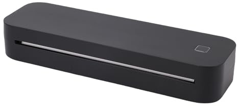 Inklesslös Bärbar Skrivare, Trådlöst Bluetooth Termisk Skrivare Stöder 8,5 X 11 Tum US Letter A4 A5 Storlek Mobil Kompakt Skrivarkompation med Android IOS för Resor
