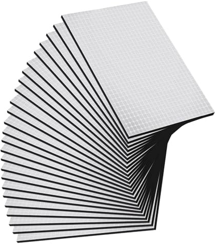 AKOLAFE 25 Pcs Sound Deadening Self Adhesive 37.5x25cm