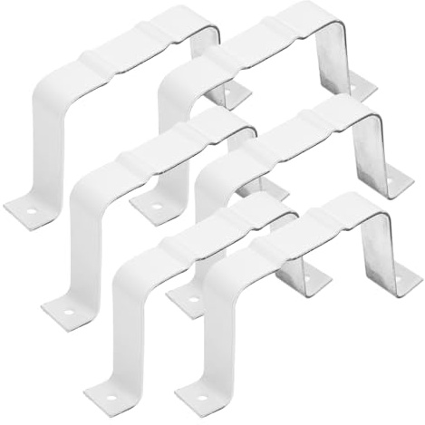 Tofficu 1 Juego Posicionador de aleación de aluminio extensión de canalón extensión de bajante de aluminio correas de bajante extensor de bajante soportes de bajada de canalones