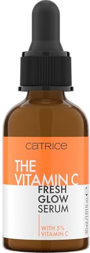 Catrice Cosmetics The Vitamin C Fresh Glow Serum, humidifiant - hydratant, protecteur, éclaircissant, naturel (30ml)