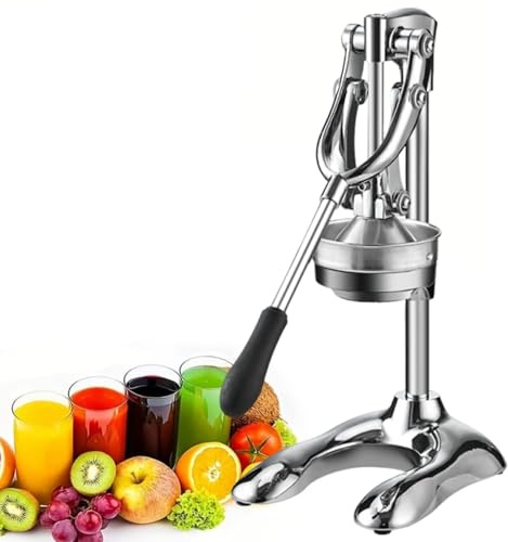 Spremiagrumi manuale, in acciaio inox resistente, facile da pulire per estrarre succo fresco