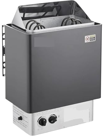Dampfduschengenerator, Saunaofen, elektrischer, Dampfbad-Saunaofen mit integrierter Steuerung, einstellbare Temperatur für Badezimmer