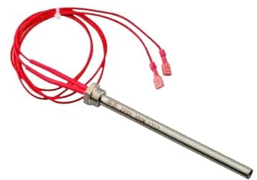 220V 300W Igniter Hot Rod Wood Pellet Stainless Steel Heating Tube Fireplace Grill Winter Stove Supplies(140x10mm)