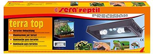 sera Reptil terra top - Lampada da terra con illuminazione diurna e notturna