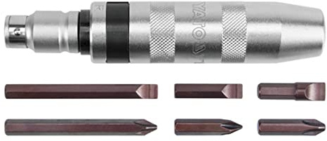 Yato YT-2801 Tournevis à frapper Argent/Noir