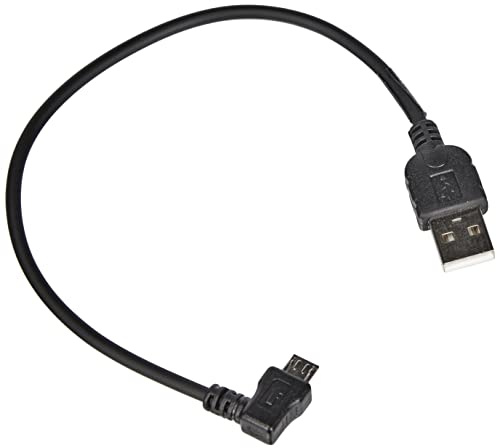 System-S Micro USB Kabel Winkelstecker Datenkabel und Ladekabel 90° gewinkelt 20 cm