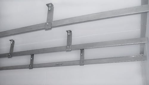 Airtech-UK Static Meat Rail Systems/Kits- 2.5M Meat Rail + 4 Hooks